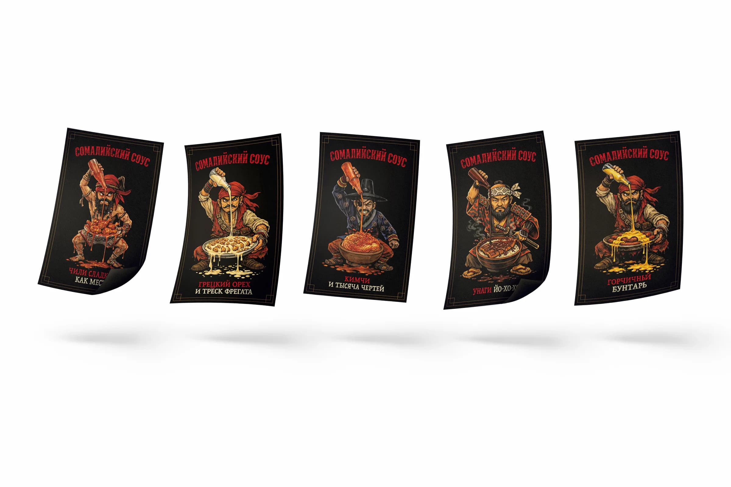 Somali Sauce — Pirate Character Illustration