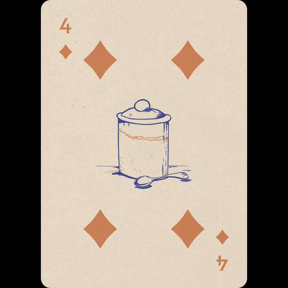 4 бубей
