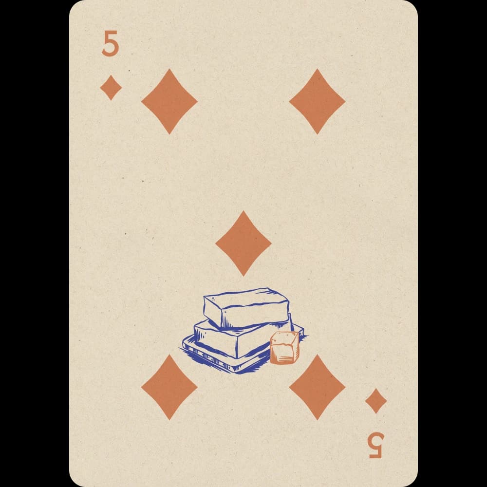 5 бубей